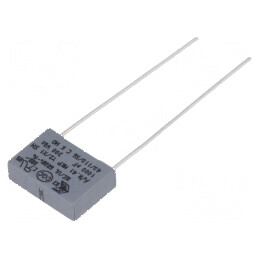 Condensator polipropilenă Y2 R41 1nF 13x4x9mm THT ±20% | Electronic-mag.ro | Componente Electronice