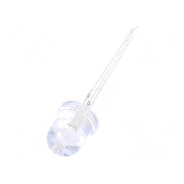 LED 8mm roșie/galben-verde 30° convex rotund | Electronic-mag.ro | Componente Electronice