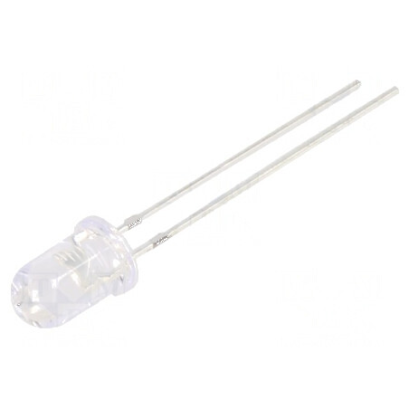 LED UV 30° 20mA 114mW 390-400nm THT | Electronic-mag.ro | Componente Electronice