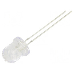 LED 8mm Verde 72000-85000mcd 30° Convex 102mW | Electronic-mag.ro | Componente Electronice