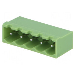 Regletă de conexiuni deconectabilă 5 pini 5,08mm | Electronic-mag.ro | Componente Electronice