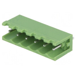 Regletă de conexiuni deconectabilă 5mm, 6 piste | Electronic-mag.ro | Componente Electronice