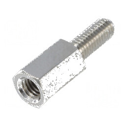 Piuliță distanțieră filetată 8mm M3 | Electronic-mag.ro | Componente Electronice