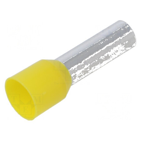 Vârf tub de capăt izolat cupru 25mm² 22mm cositorit crimpat | Electronic-mag.ro | Componente Electronice
