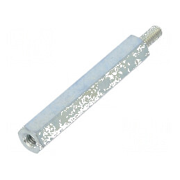 Piuliță distanțieră filetată 30mm M2.5 hexagonală | Electronic-mag.ro | Componente Electronice