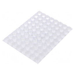 Picioruş autoadeziv transparent poliuretan Bumpon H: 5,8mm | Electronic-mag.ro | Componente Electronice