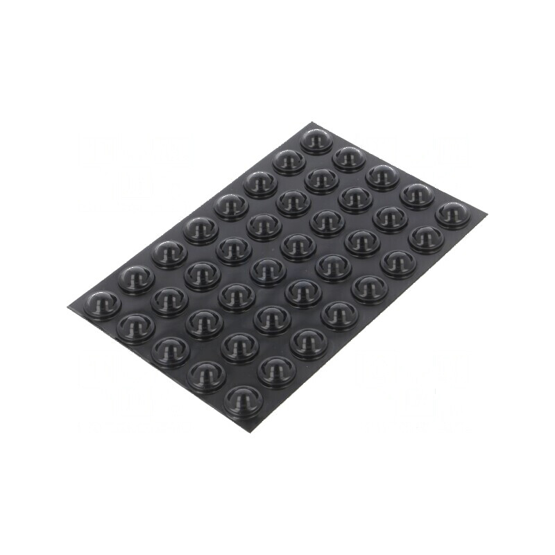 Picioruş autoadeziv poliuretan negru H: 6,4mm Ø15,9mm | Electronic-mag.ro | Componente Electronice Picioruş autoadeziv poliuretan negru H: 6,4mm Ø15,9mm | Electronic-mag.ro | Componente Electronice