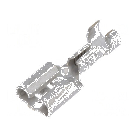Terminal plat 6,3mm mamă 1÷2,5mm2 crimpat pe cablu | Electronic-mag.ro | Componente Electronice