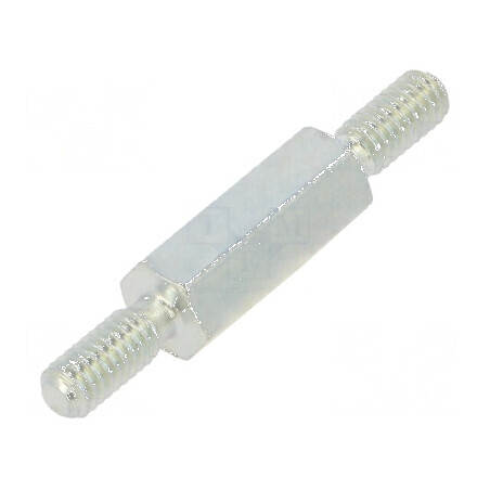 Piuliță distanțieră filetată 10mm M2,5 hexagonală | Electronic-mag.ro | Componente Electronice