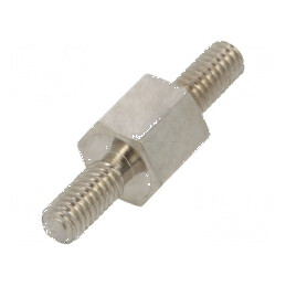 Piuliță distanțieră filetată 5mm M2,5 hexagonală | Electronic-mag.ro | Componente Electronice