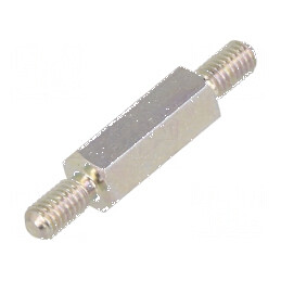 Piuliță distanțieră filetată 12mm M3 hexagonală | Electronic-mag.ro | Componente Electronice
