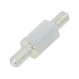 Piuliță distanțieră filetată 8mm M3 hexagonală | Electronic-mag.ro | Componente Electronice