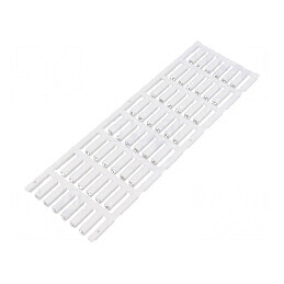 Markere poliamidă 66 albă 3,6-6mm -40÷100°C prin orificiu SF | Electronic-mag.ro | Componente Electronice