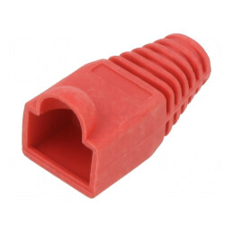 Protecție mufe RJ45 roșie | Electronic-mag.ro | Componente Electronice