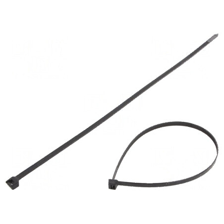 Colier de strângere poliamidă 800N negru 430mm x 9mm | Electronic-mag.ro | Componente Electronice