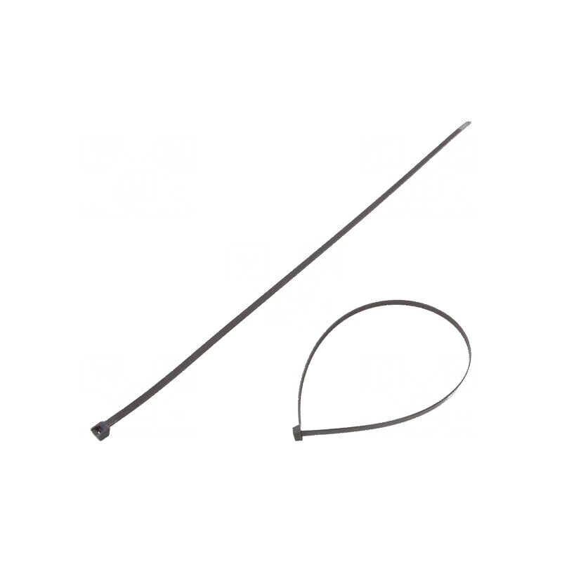 Colier de strângere poliamidă 540mm 7,6mm 550N negru | Electronic-mag.ro | Componente Electronice