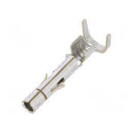 Pin mamă alamă cositorit 1,5-2,5mm2 16AWG-13AWG vrac | Electronic-mag.ro | Componente Electronice