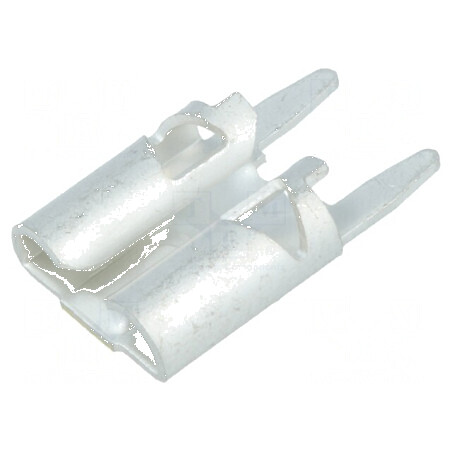 Terminal plat 6,3mm 0,8mm mamă THT cositorit drept | Electronic-mag.ro | Componente Electronice