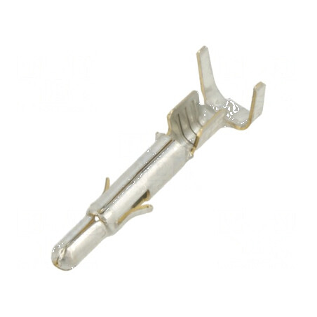 Pin tată alamă cositorit 0,5-2mm2 20-14AWG vrac 6,35mm | Electronic-mag.ro | Componente Electronice