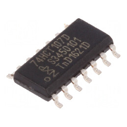 Flip-Flop JK Digital CMOS TTL SMD SO14 - Circuit Integrat 2 Canale 4 Intrări | Electronic-mag.ro | Componente Electronice