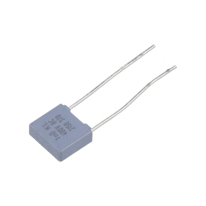 Condensator poliester 1nF 220VAC 400VDC 5,08mm THT ±10% | Electronic-mag.ro | Componente Electronice Condensator poliester 1nF 220VAC 400VDC 5,08mm THT ±10% | Electronic-mag.ro | Componente Electronice