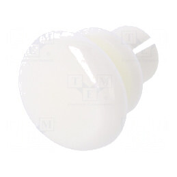 Diblu poliamidă 6mm albă pentru montaj | Electronic-mag.ro | Componente Electronice