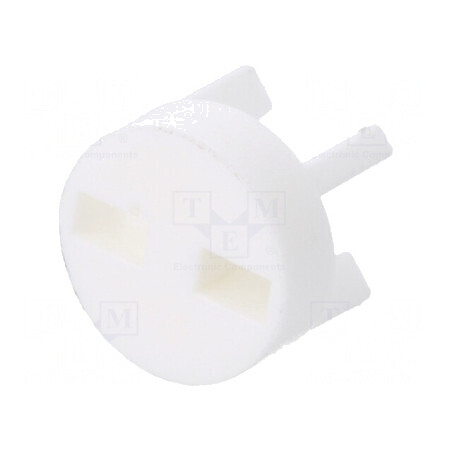 Bucșă de distanțare LED 6mm pentru LED 5mm, Lungime 4.8mm UL94V-0 | Electronic-mag.ro | Componente Electronice