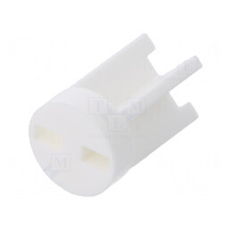 Bucșă distanțare LED 6mm exterior, 5mm LED, lungime 9,5mm UL94V-0 | Electronic-mag.ro | Componente Electronice