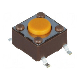 Microîntrerupător TACT SPST-NO 0,05A/12VDC SMT | Electronic-mag.ro | Componente Electronice