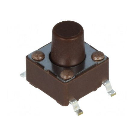 Microîntrerupător TACT SPST-NO 0,05A 12VDC SMT | Electronic-mag.ro | Componente Electronice