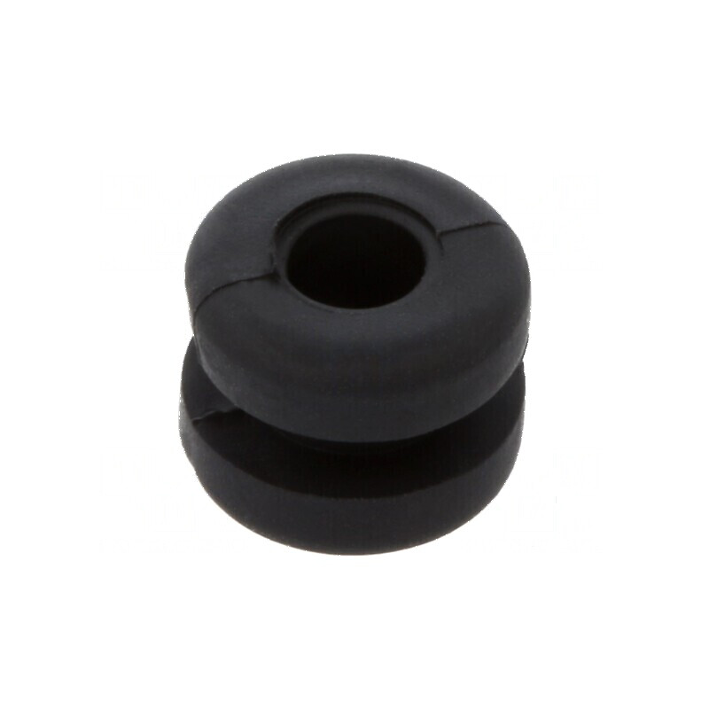 Manşon negru Ø 4,8mm Øorif 3,2mm -40÷135°C UL94HB | Electronic-mag.ro | Componente Electronice