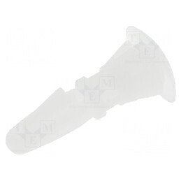 Ştift de montare poliamidă 9,5mm clichet Ø2: 6mm Ø1: 4mm | Electronic-mag.ro | Componente Electronice