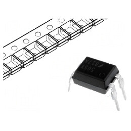 Optocuplor THT 5kV cu tranzistori, 80-160% CTR@5mA, Ch: 1 OUT | Electronic-mag.ro | Componente Electronice