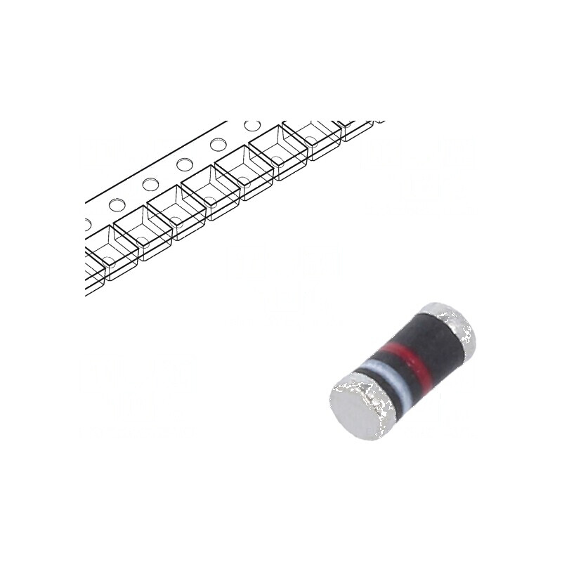 Diodă redresoare SMD 100V 0,5A DO213AA, GL34 | Electronic-mag.ro | Componente Electronice Diodă redresoare SMD 100V 0,5A DO213AA, GL34 | Electronic-mag.ro | Componente Electronice