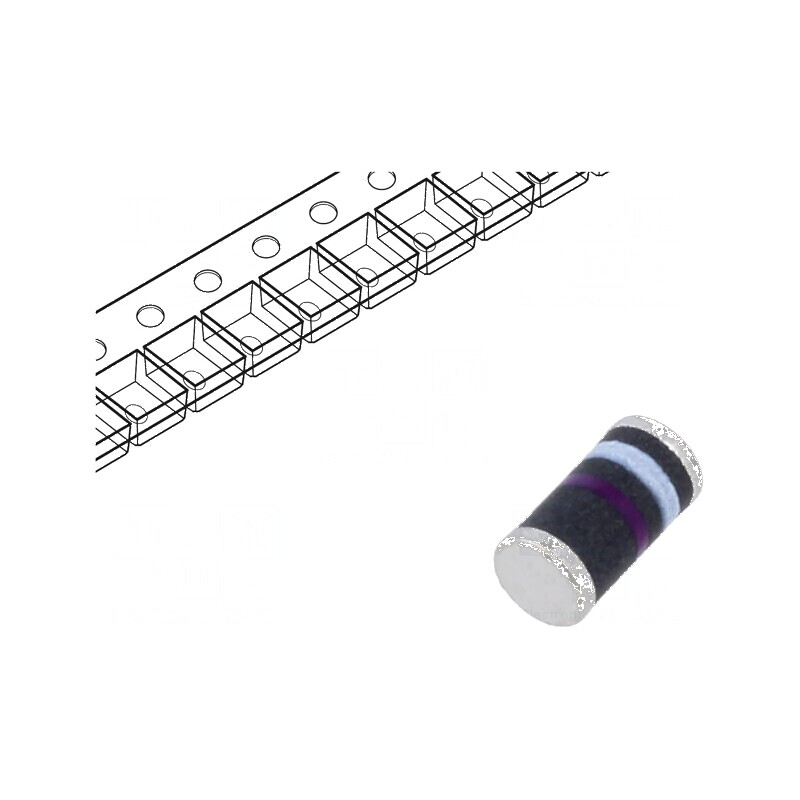 Diodă redresoare SMD 1kV 1A DO213AB Ufmax 1,2V | Electronic-mag.ro | Componente Electronice Diodă redresoare SMD 1kV 1A DO213AB Ufmax 1,2V | Electronic-mag.ro | Componente Electronice