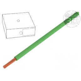 Cablu H05V-K 0,5mm2 PVC verde 100m | Electronic-mag.ro | Componente Electronice