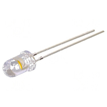 LED 5mm Alb Cald Convex 28000-38000mcd 30° | Electronic-mag.ro | Componente Electronice