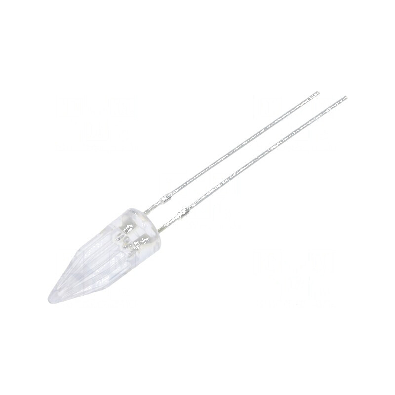 LED 5mm Albastru Efect Lumânare 150-220mcd 20mA | Electronic-mag.ro | Componente Electronice