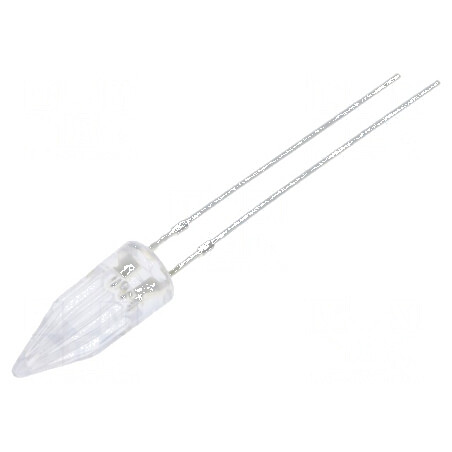 LED 5mm Albastru Efect Lumânare 150-220mcd 20mA | Electronic-mag.ro | Componente Electronice