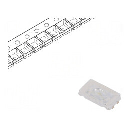 LED SMD 5630 Verde 25-35lm 5.6x3x0.9mm 120° 150mA 540mW | Electronic-mag.ro | Componente Electronice