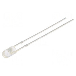 LED 3mm Verde 25000-30000mcd 30° Convex | Electronic-mag.ro | Componente Electronice