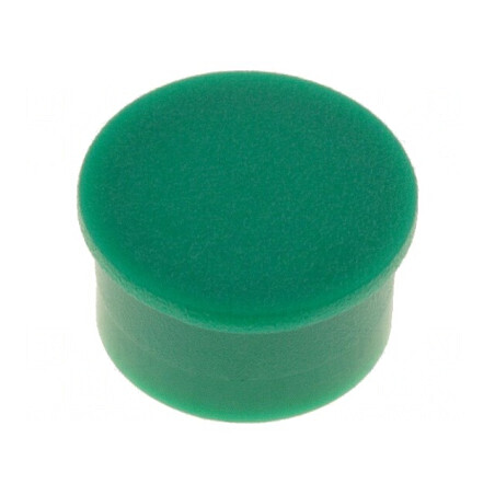 Capac termoplast verde cu fixare prin apăsare | Electronic-mag.ro | Componente Electronice