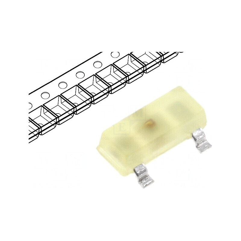 LED SMD SOT23 galben 1,6÷5mcd 140° 20mA 3x1,3x1,05mm | Electronic-mag.ro | Componente Electronice LED SMD SOT23 galben 1,6÷5mcd 140° 20mA 3x1,3x1,05mm | Electronic-mag.ro | Componente Electronice