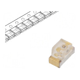 LED SMD 0603 Verde 20÷60mcd 120° 20mA 570nm | Electronic-mag.ro | Componente Electronice