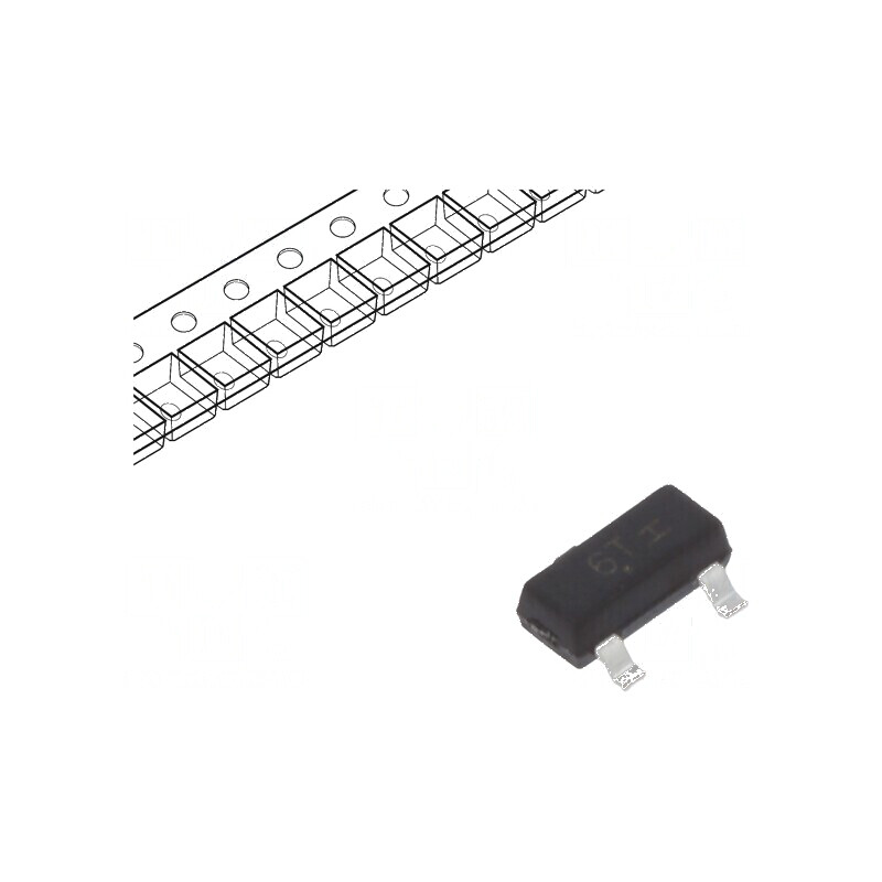 Tranzistor N-JFET 25V 0,225W SOT23 10mA | Electronic-mag.ro | Componente Electronice Tranzistor N-JFET 25V 0,225W SOT23 10mA | Electronic-mag.ro | Componente Electronice
