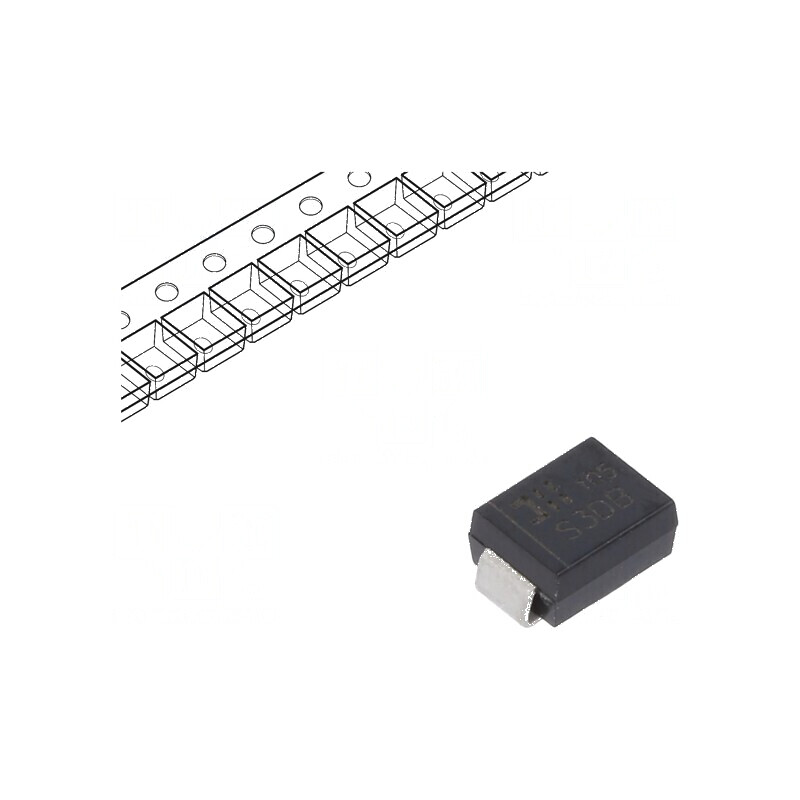 Diodă redresoare SMD 200V 3A SMB 1,15V | Electronic-mag.ro | Componente Electronice