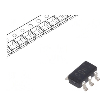 Buffer digital CMOS SMD 2 canale, inversor și declanșator | Electronic-mag.ro | Componente Electronice