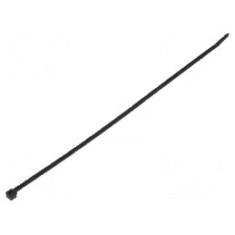 Colier de strângere poliamidă neagră L: 300mm W: 4,7mm 355N | Electronic-mag.ro | Componente Electronice
