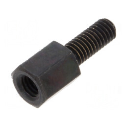 Piuliță distanțieră filetată 6mm M3 | Electronic-mag.ro | Componente Electronice