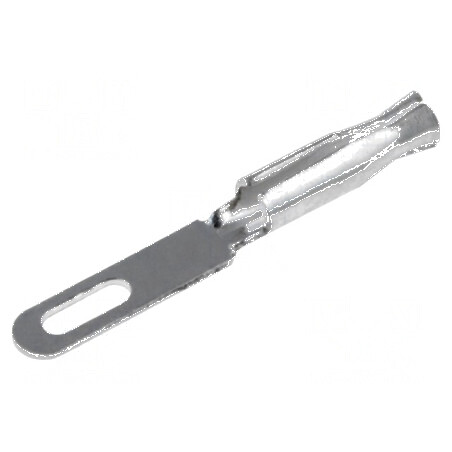 Soclu pentru pin de lipire pe cablu argintat | Electronic-mag.ro | Componente Electronice
